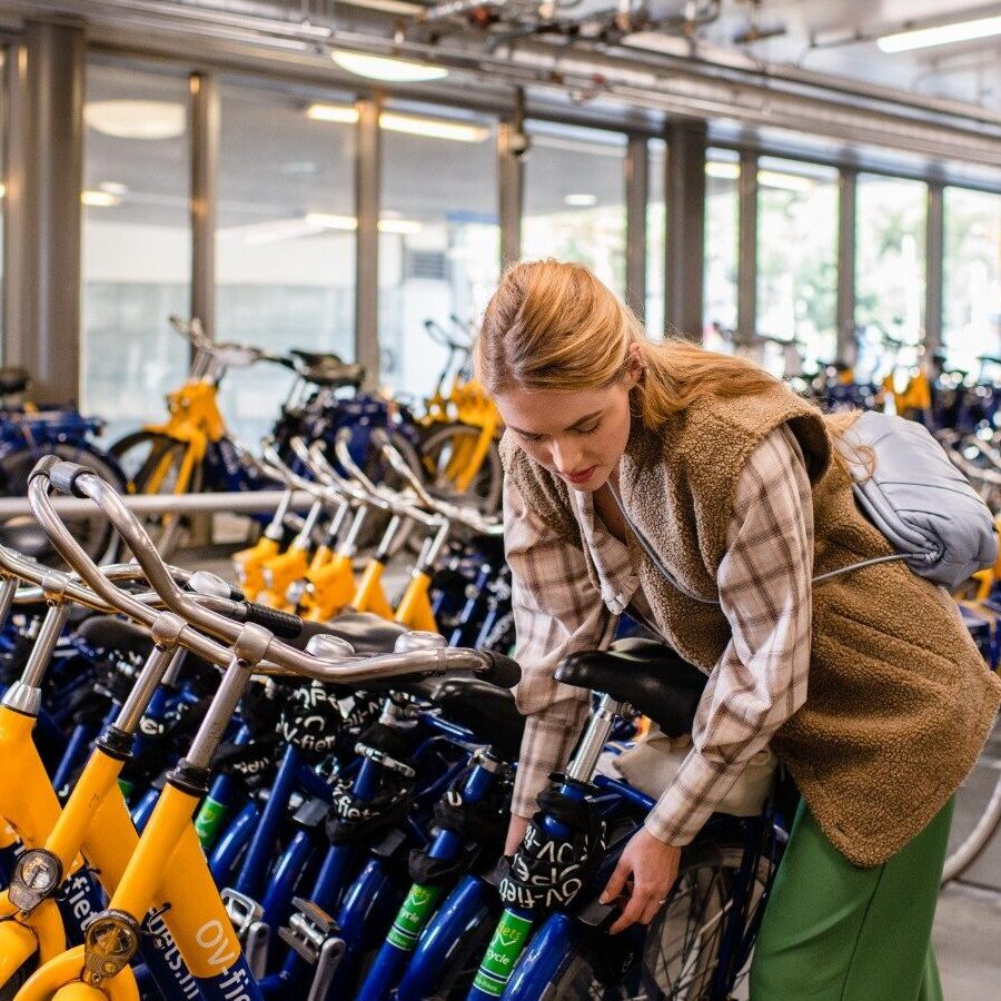 Fiets delen voor mobiliteitsaanbieders in de praktijk